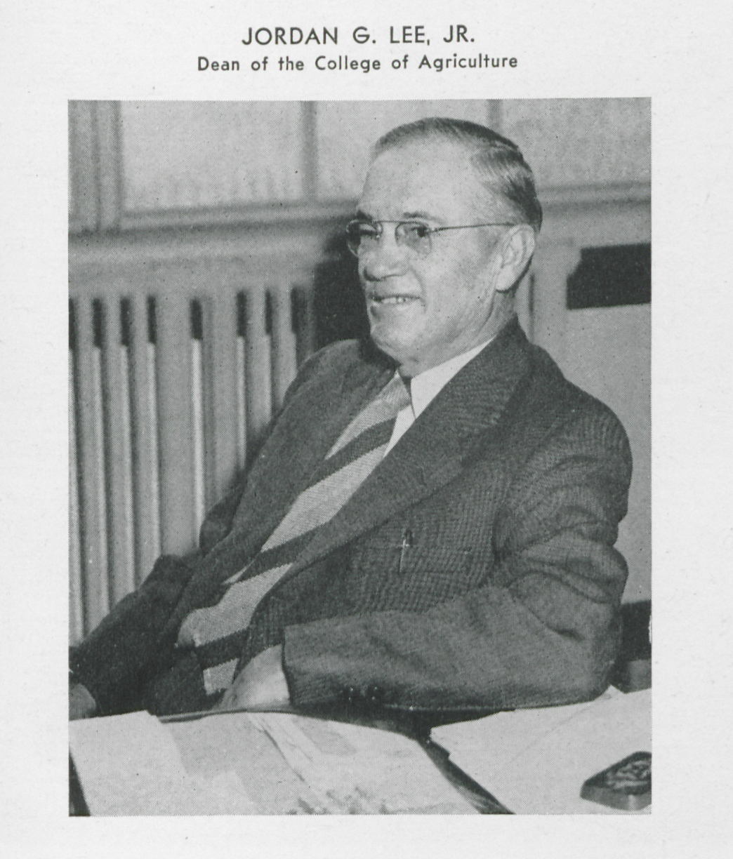 In the Early 1900s, Another Dean Lee Served the LSU College of Agriculture. Who Was Dean Lee?